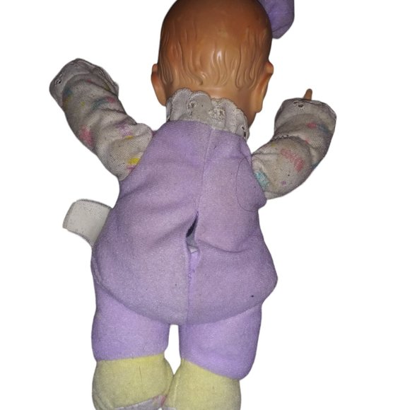 GERBER Bean Bag Plush Baby Doll Toy 9" w/Hard Plastic Hands & Head Toy Biz 1996 - Picture 5 of 12